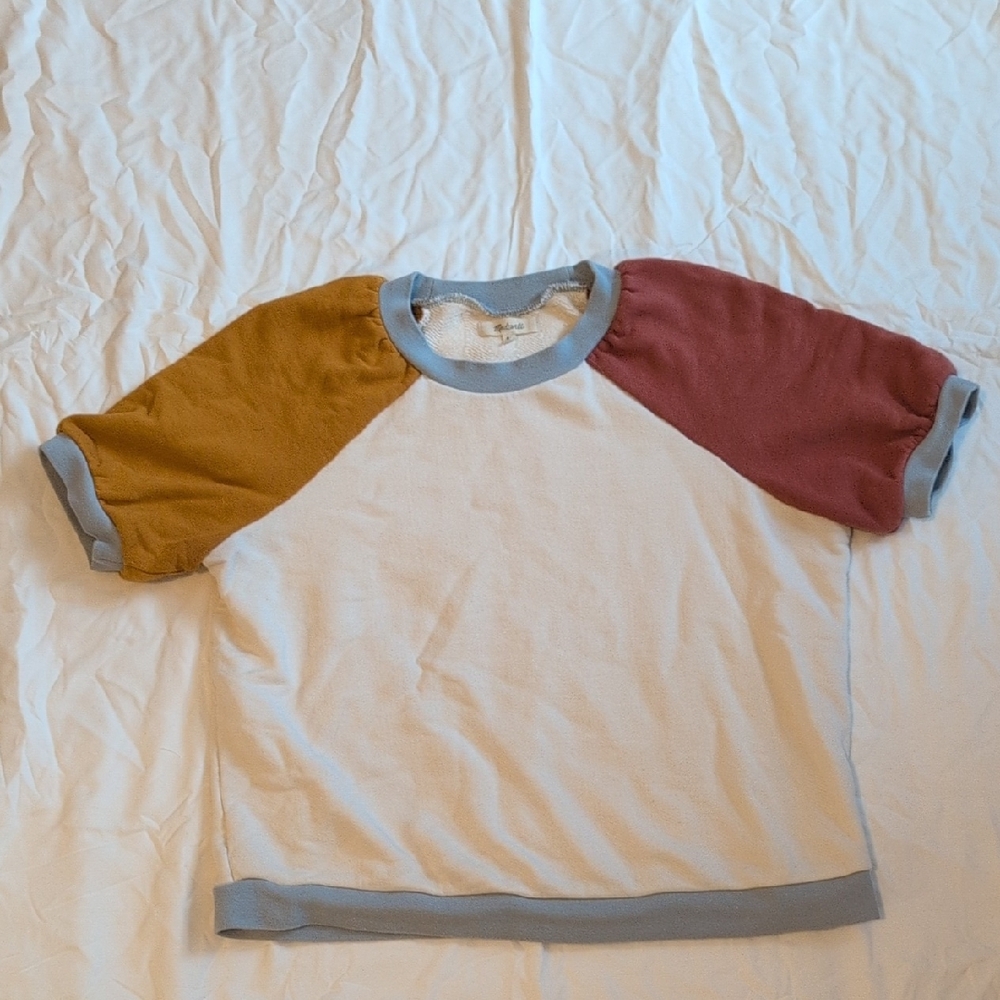 Madewell Colorblock Sweatshirt - XS
